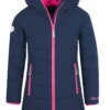 TROLLKIDS Stavanger Jas Meisjes, Blauw/roze 2 TROLLKIDS Stavanger Jas Meisjes, Blauw/roze -Winter Mode Winkel trollkids stavanger coat girls navy pink 1