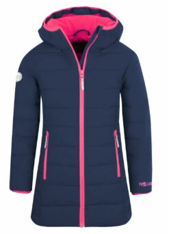 TROLLKIDS Stavanger Jas Meisjes, Blauw/roze