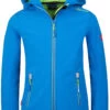 TROLLKIDS Trollfjord Jas Kinderen, Blauw -Winter Mode Winkel trollkids trollfjord jacket kids medium blue green 1