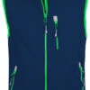 TROLLKIDS Trollfjord Vest Kinderen, Blauw 1 TROLLKIDS Trollfjord Vest Kinderen, Blauw -Winter Mode Winkel trollkids trollfjord vest kids navy light green 1