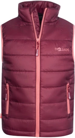 TROLLKIDS Trondheim Vest Kinderen, Rood