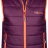 TROLLKIDS Trondheim Vest Kinderen, Violet 1 TROLLKIDS Trondheim Vest Kinderen, Violet -Winter Mode Winkel trollkids trondheim vest kids mulberry peach 1