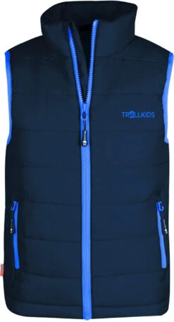 TROLLKIDS Trondheim Vest Kinderen, Blauw