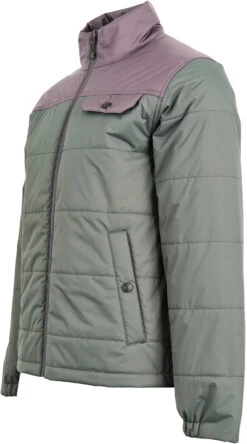 United By Blue Bison Puffer Jas Heren, Grijs/violet