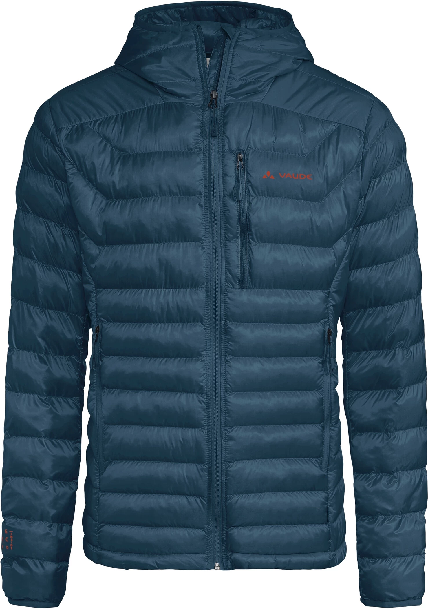 VAUDE Batura Isolatiejack Met Capuchon Heren, Blauw 3 VAUDE Batura Isolatiejack Met Capuchon Heren, Blauw