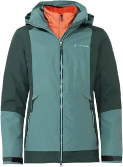 VAUDE Elope 3in1 Jas Dames, Groen