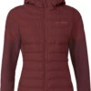 VAUDE Elope Hybride Jas Dames, Rood 1 VAUDE Elope Hybride Jas Dames, Rood -Winter Mode Winkel vaude elope hybrid jacket women dark cherry 1