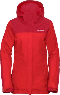 VAUDE Escape Pro II Jas Dames, Rood
