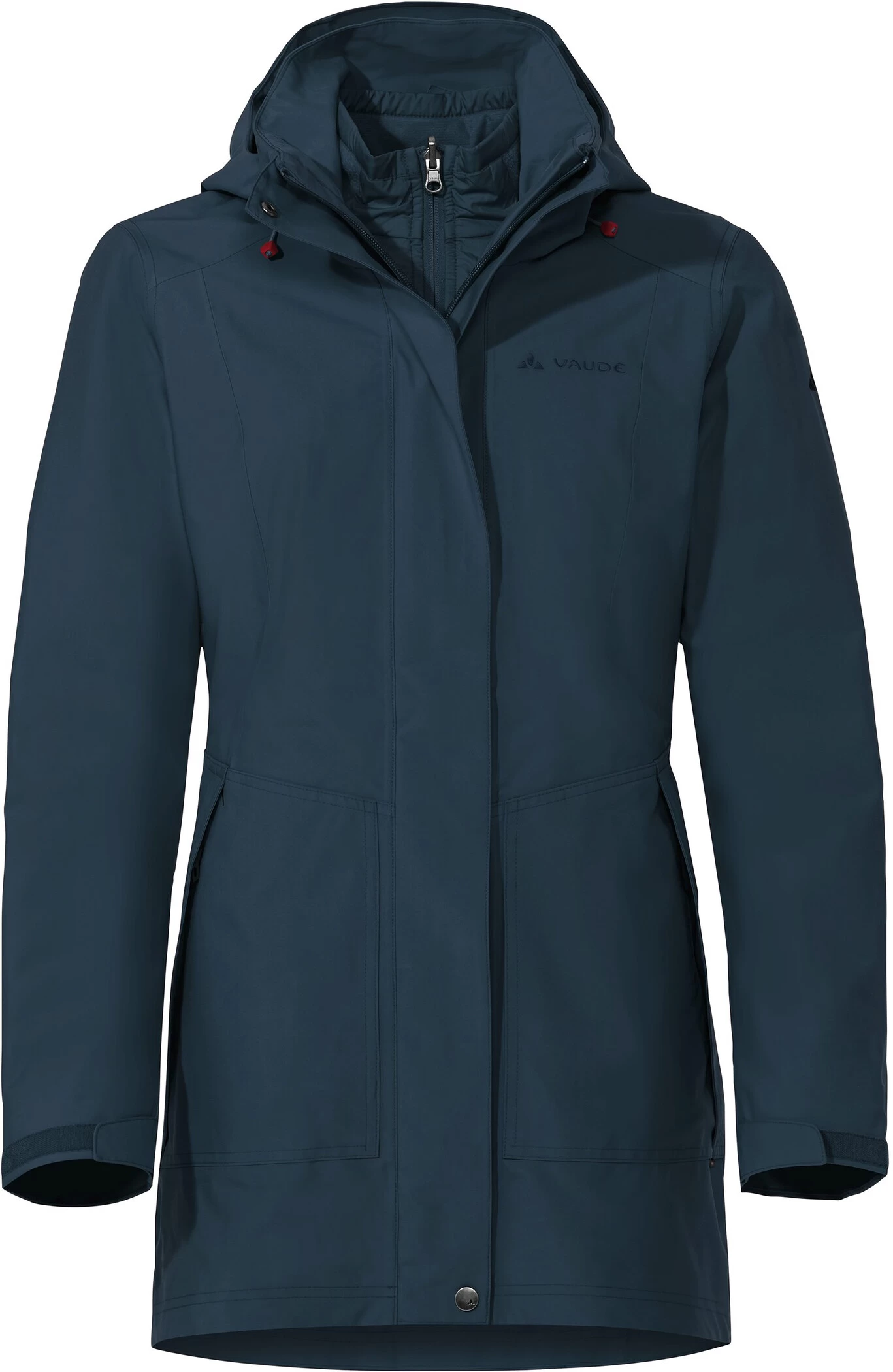 VAUDE Idris III 3in1 Parka Dames, Blauw 3 VAUDE Idris III 3in1 Parka Dames, Blauw