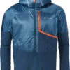 VAUDE Larice Jas Met Halve Rits Heren, Blauw -Winter Mode Winkel vaude larice halfzip jacket men dark sea 1
