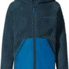 VAUDE Manukau Fleece Jas Kinderen, Blauw 2 VAUDE Manukau Fleece Jas Kinderen, Blauw -Winter Mode Winkel vaude manukau fleece jacket kids dark sea blue 1