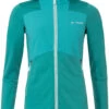 VAUDE Monviso Hooded Grid Fleece Jacket Dames, Turquoise
