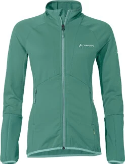 VAUDE Monviso II Fleece FZ Jas Dames, Groen
