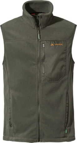 VAUDE Rosemoor Fleece Vest Heren, Groen