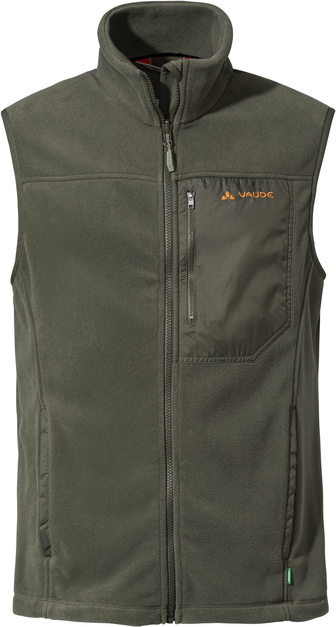 VAUDE Rosemoor Fleece Vest Heren, Groen 3 VAUDE Rosemoor Fleece Vest Heren, Groen