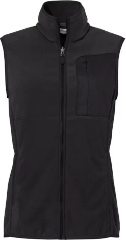 VAUDE Rosemoor Fleece Vest Dames, Zwart