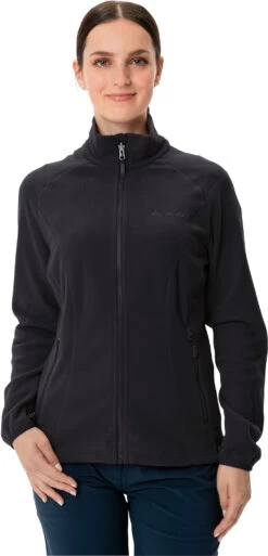 VAUDE Rosemoor II Fleece Jas Dames, Zwart