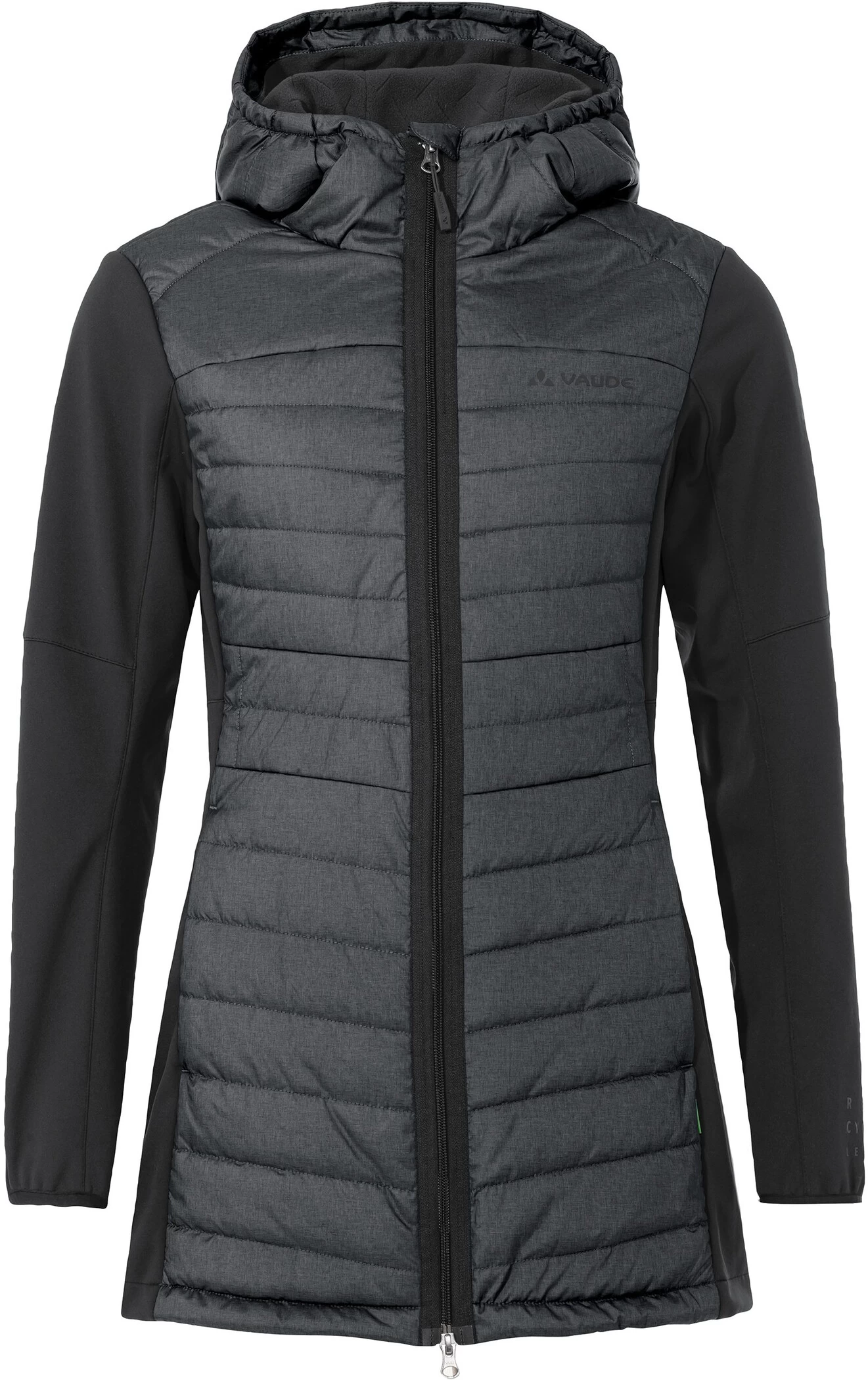 VAUDE Skomer Hybride Parka Dames, Zwart 3 VAUDE Skomer Hybride Parka Dames, Zwart