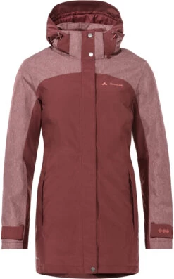 VAUDE Skomer II Winter Parka Dames, Rood