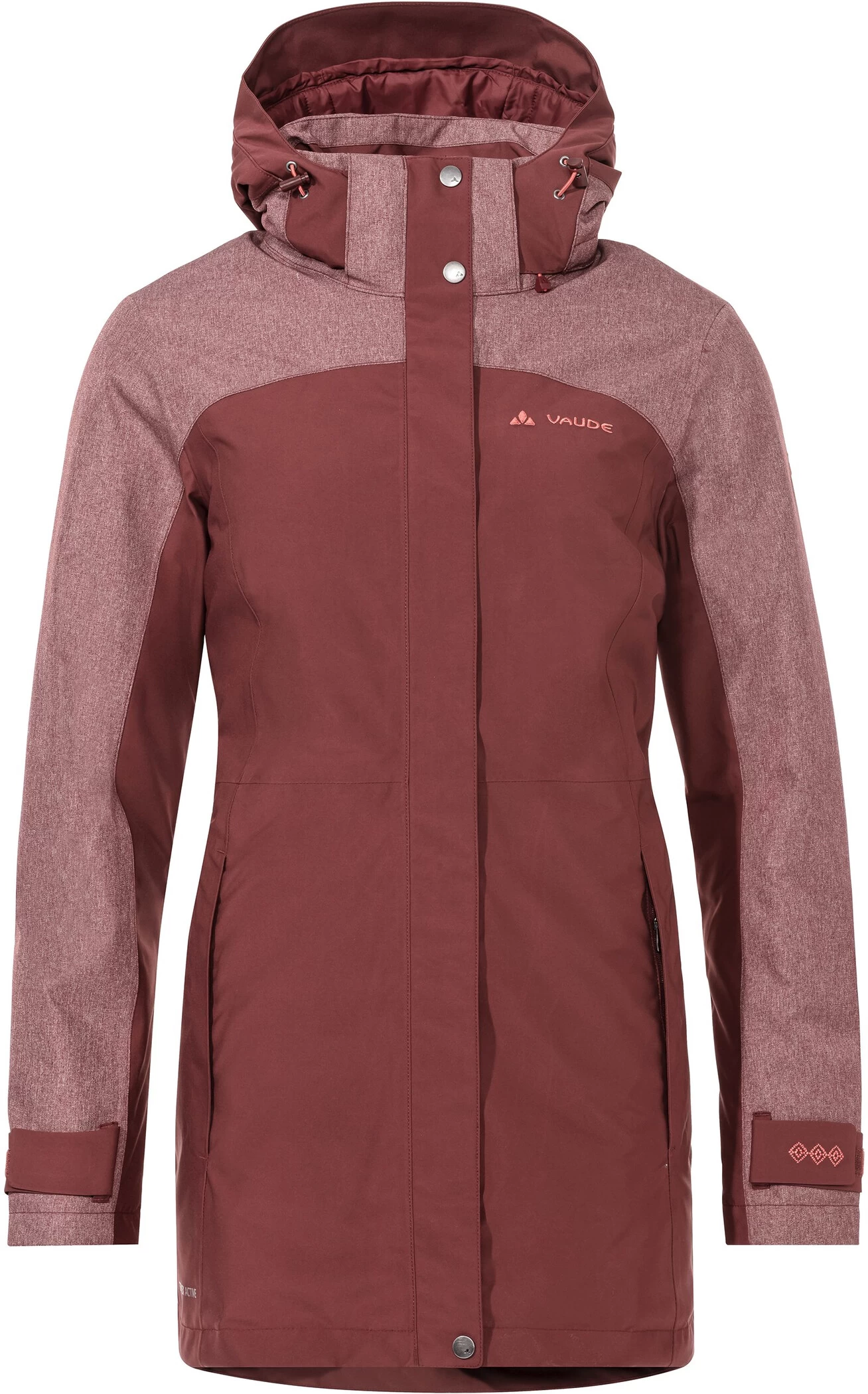 VAUDE Skomer II Winter Parka Dames, Rood 3 VAUDE Skomer II Winter Parka Dames, Rood