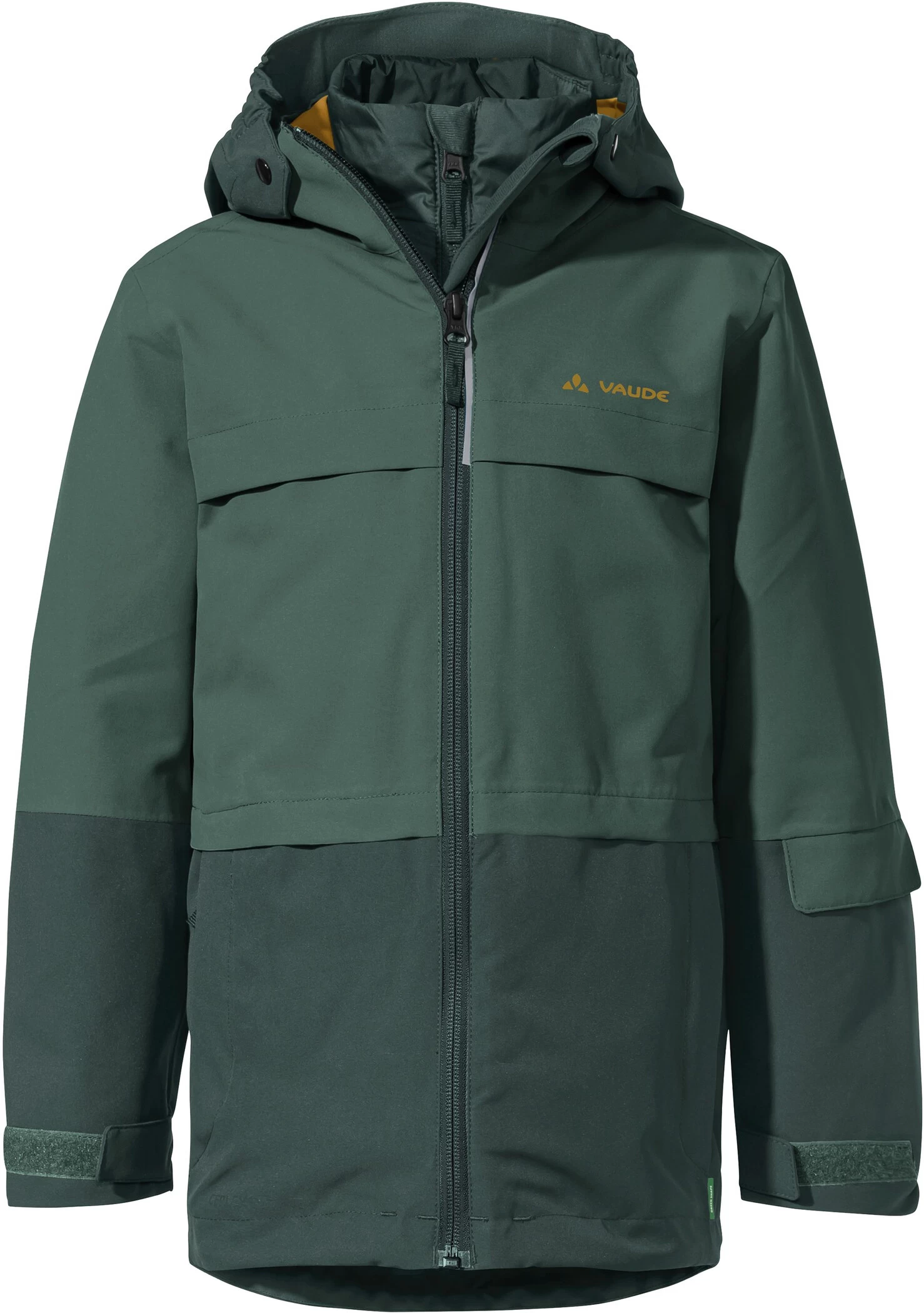 VAUDE Snow Cup II 3in1 Jas Kinderen, Groen 3 VAUDE Snow Cup II 3in1 Jas Kinderen, Groen