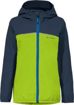 VAUDE Turaco II Jas Kinderen, Blauw/groen