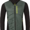 VAUDE Valdassa Hybride Jas Heren, Groen/zwart