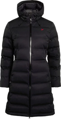 Y By Nordisk Moana Bonded Hardshell Donsjas Dames, Zwart