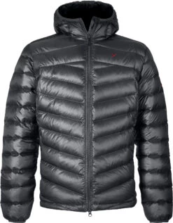 Y By Nordisk Payne Hooded Down Jacket Heren, Zwart