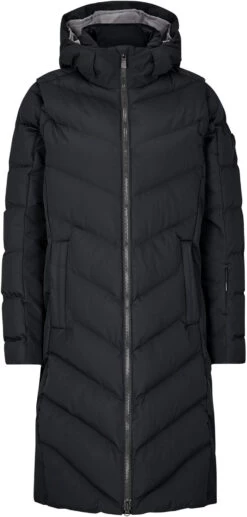 Ziener Telse Ski Jas Dames, Zwart